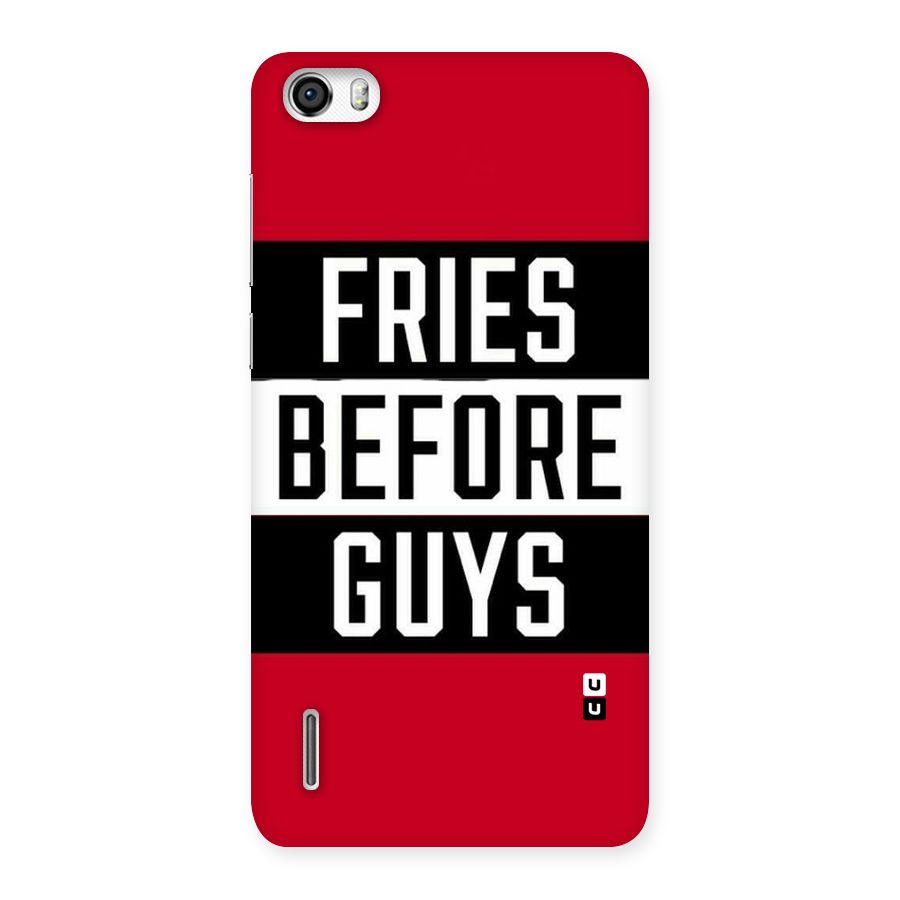 Fries Love Stripes Back Case for Honor 6