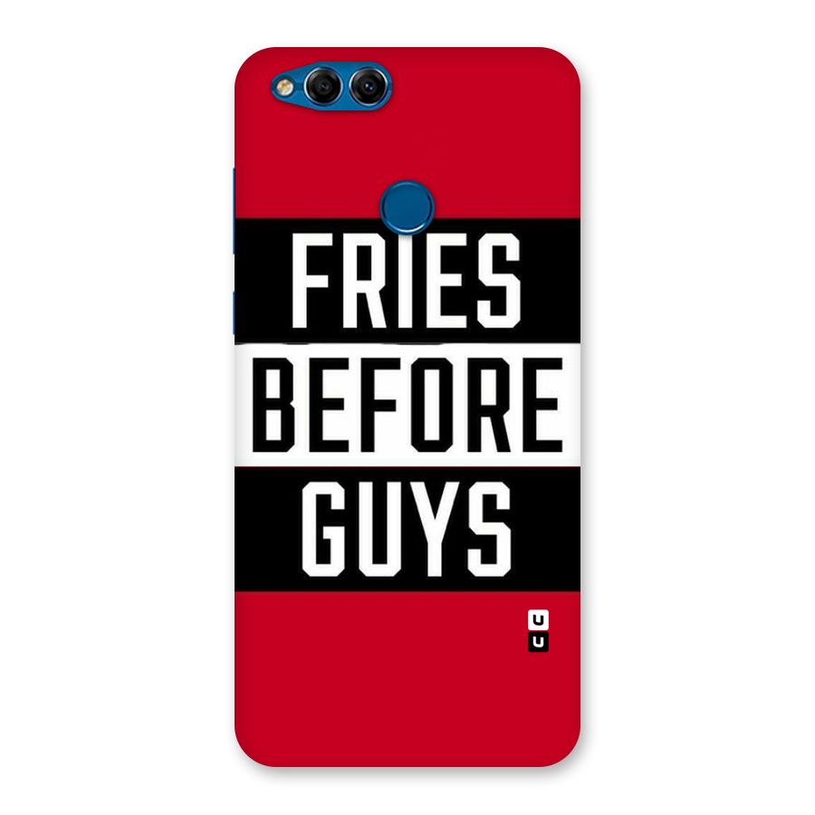 Fries Love Stripes Back Case for Honor 7X