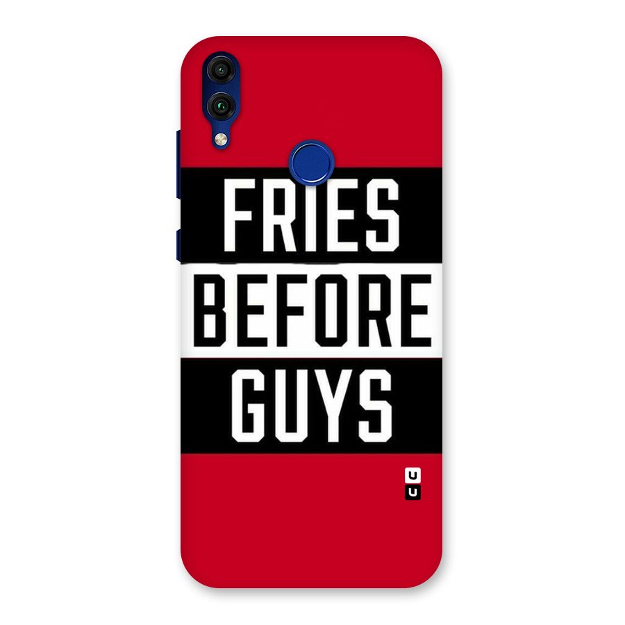 Fries Love Stripes Back Case for Honor 8C