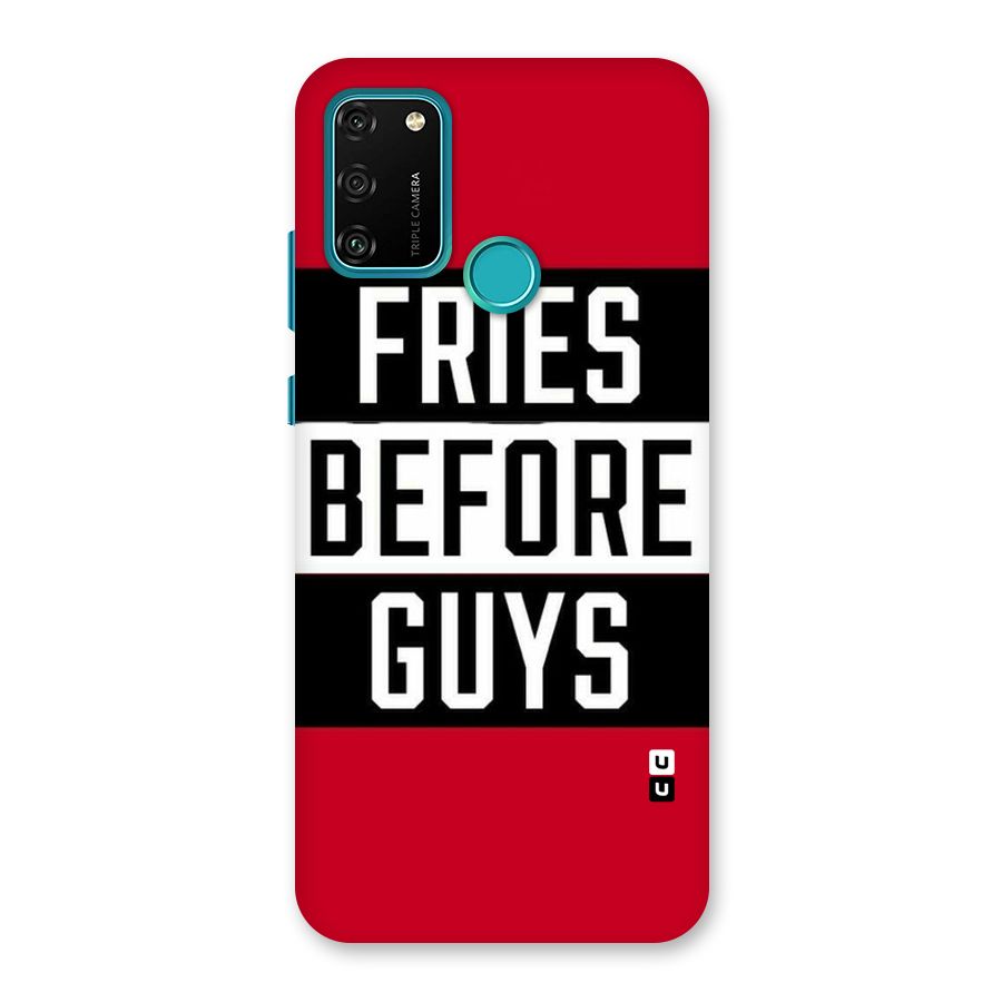 Fries Love Stripes Back Case for Honor 9A