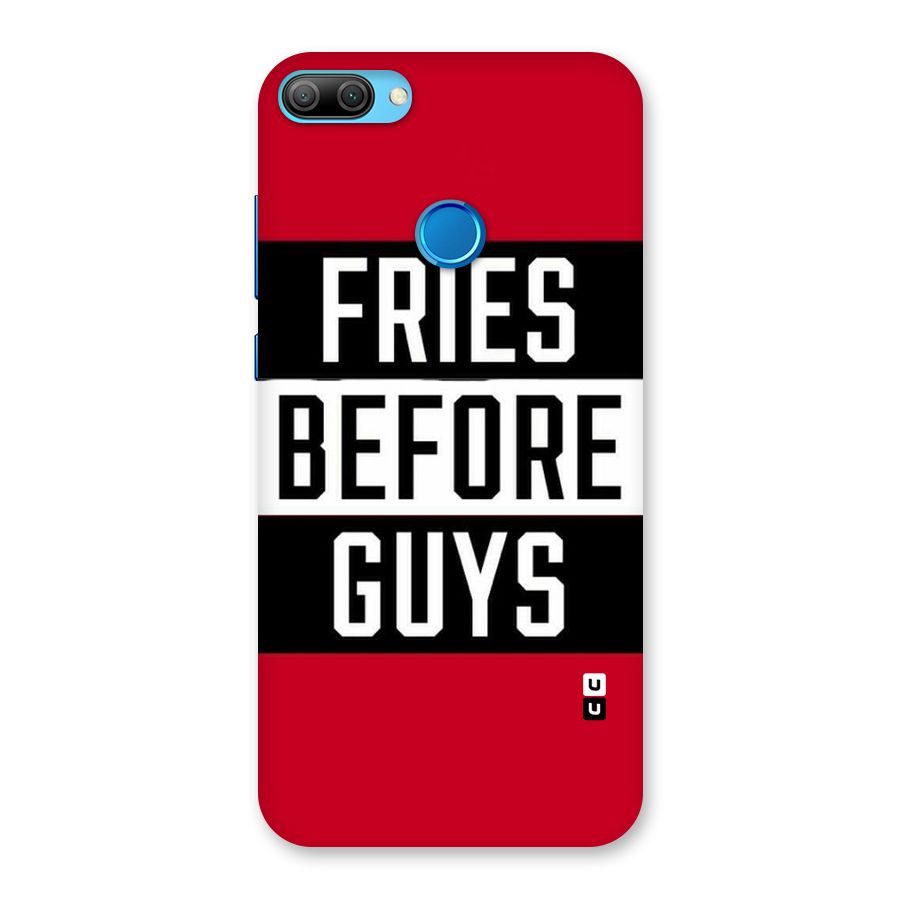 Fries Love Stripes Back Case for Honor 9N