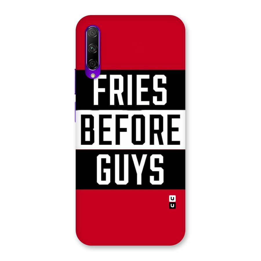 Fries Love Stripes Back Case for Honor 9X Pro