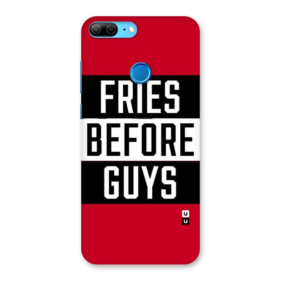 Fries Love Stripes Back Case for Honor 9 Lite