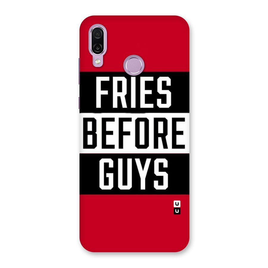 Fries Love Stripes Back Case for Honor Play