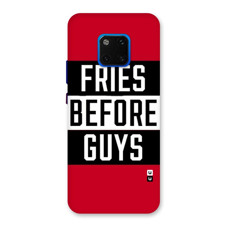 Fries Love Stripes Back Case for Huawei Mate 20 Pro