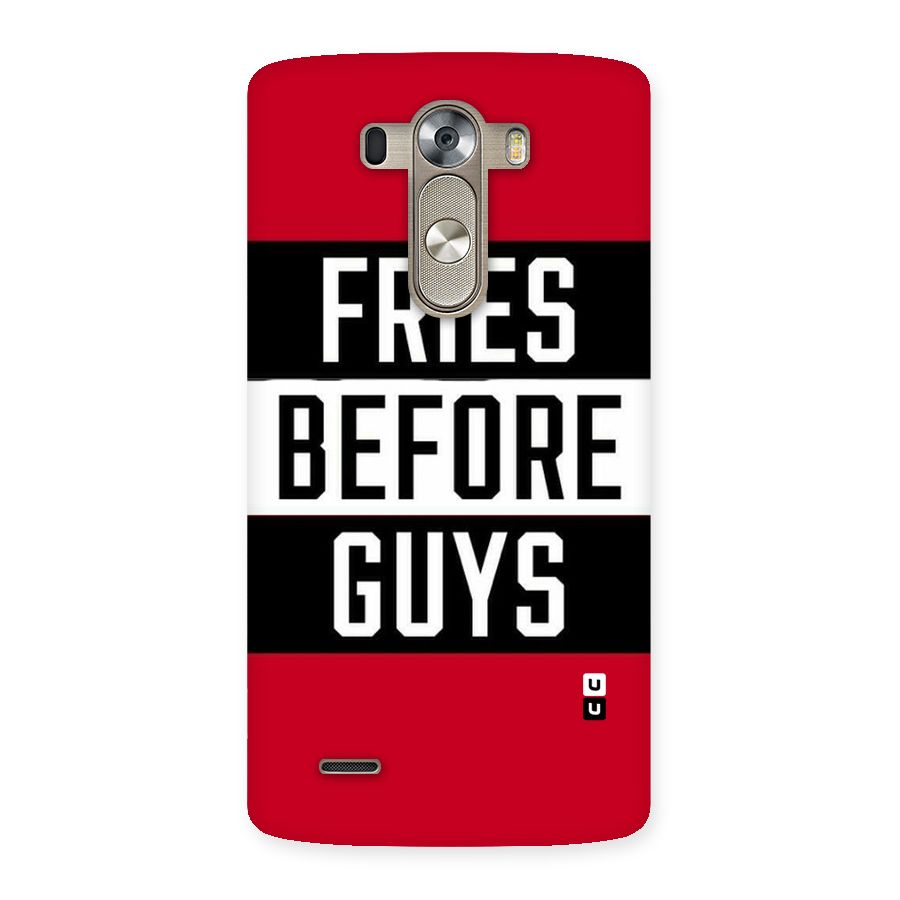 Fries Love Stripes Back Case for LG G3