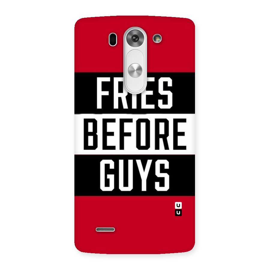 Fries Love Stripes Back Case for LG G3 Beat
