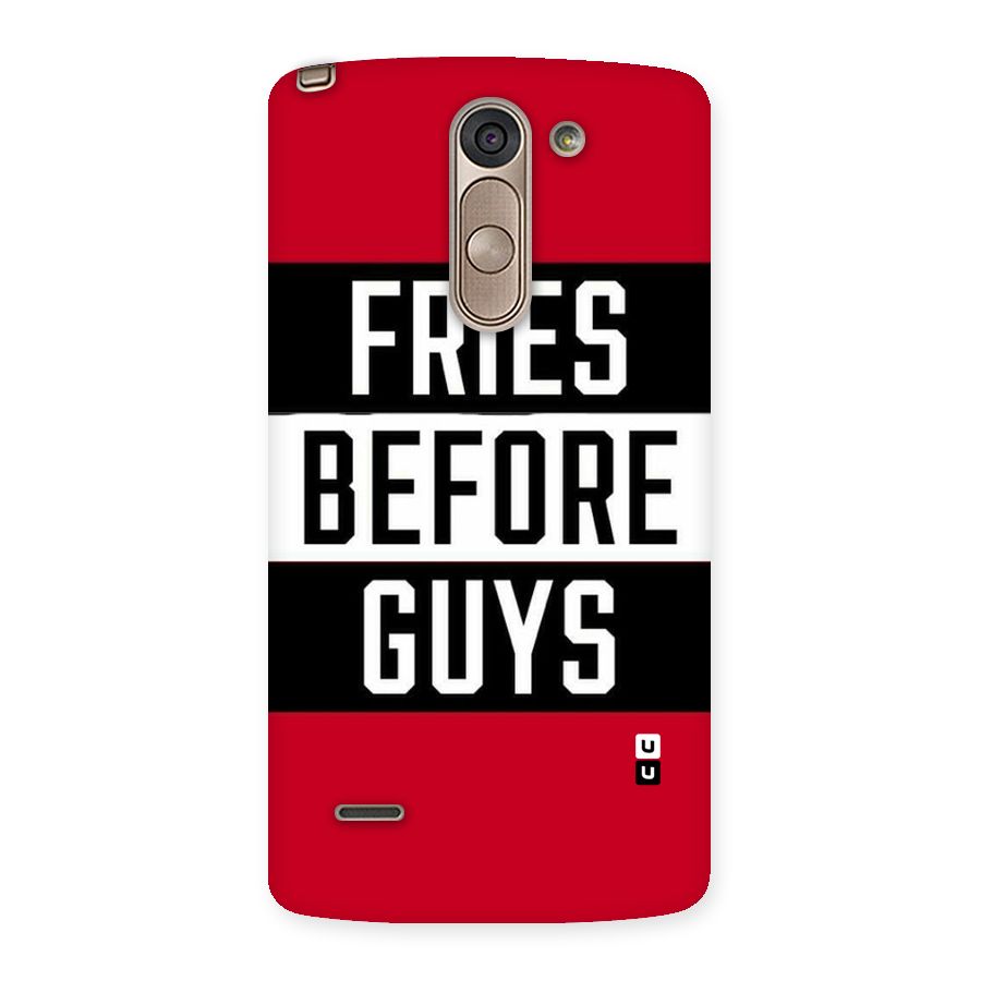 Fries Love Stripes Back Case for LG G3 Stylus