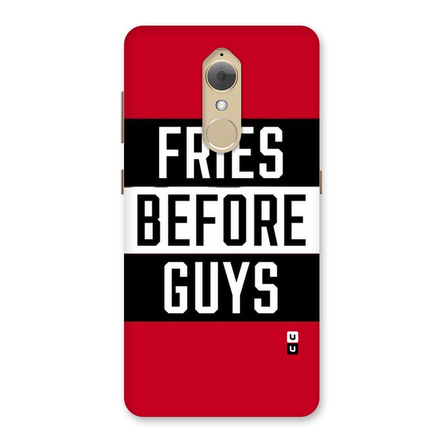 Fries Love Stripes Back Case for Lenovo K8