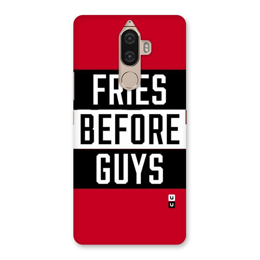 Fries Love Stripes Back Case for Lenovo K8 Note