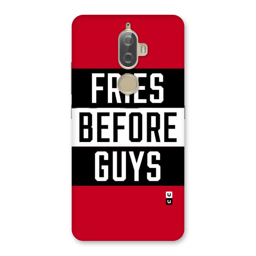 Fries Love Stripes Back Case for Lenovo K8 Plus