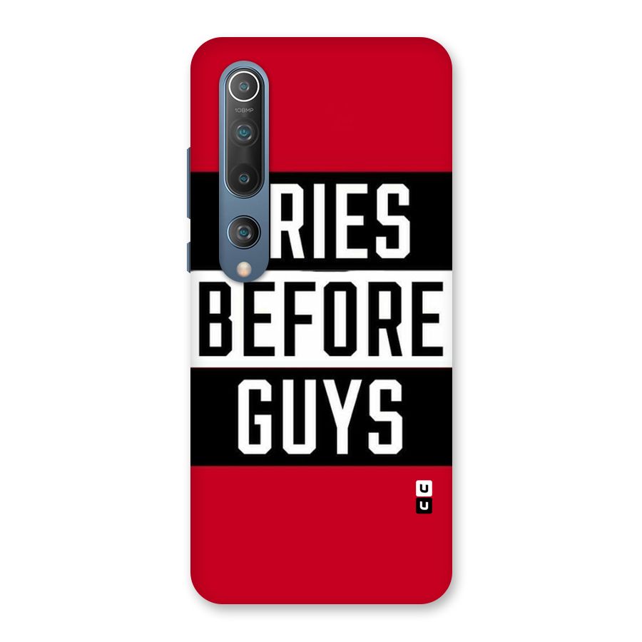 Fries Love Stripes Back Case for Mi 10