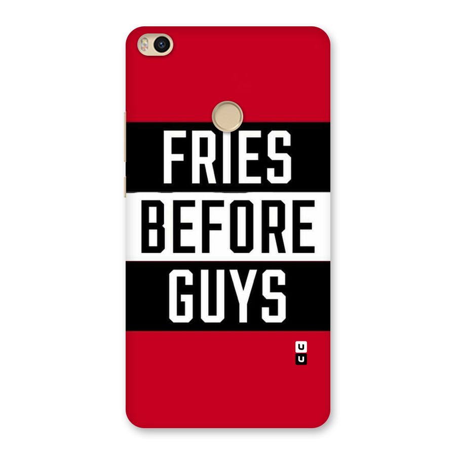 Fries Love Stripes Back Case for Mi Max 2