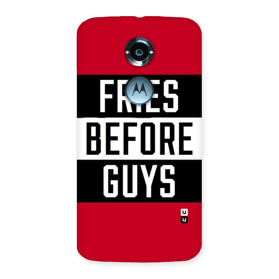 Fries Love Stripes Back Case for Moto X 2nd Gen