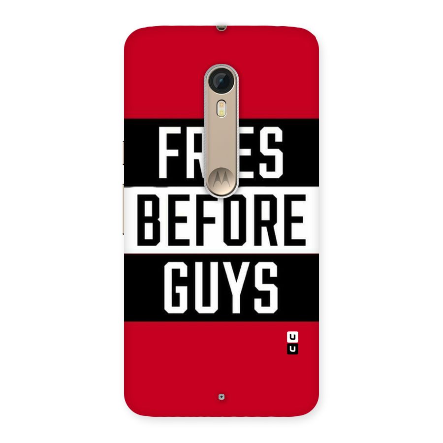 Fries Love Stripes Back Case for Motorola Moto X Style
