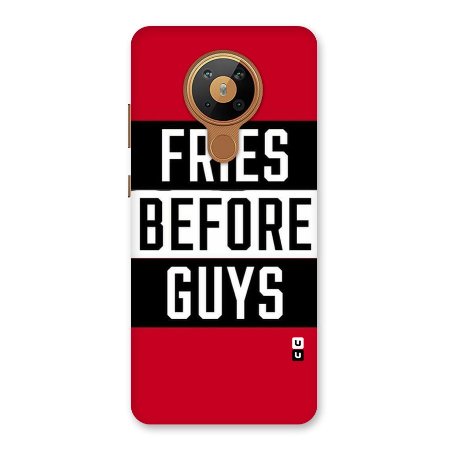 Fries Love Stripes Back Case for Nokia 5.3