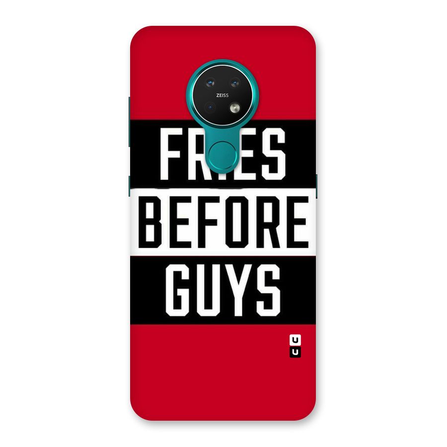 Fries Love Stripes Back Case for Nokia 7.2