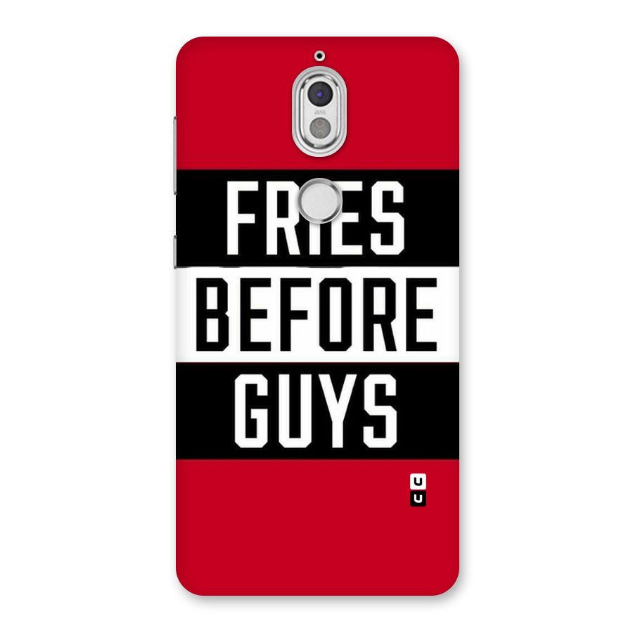 Fries Love Stripes Back Case for Nokia 7