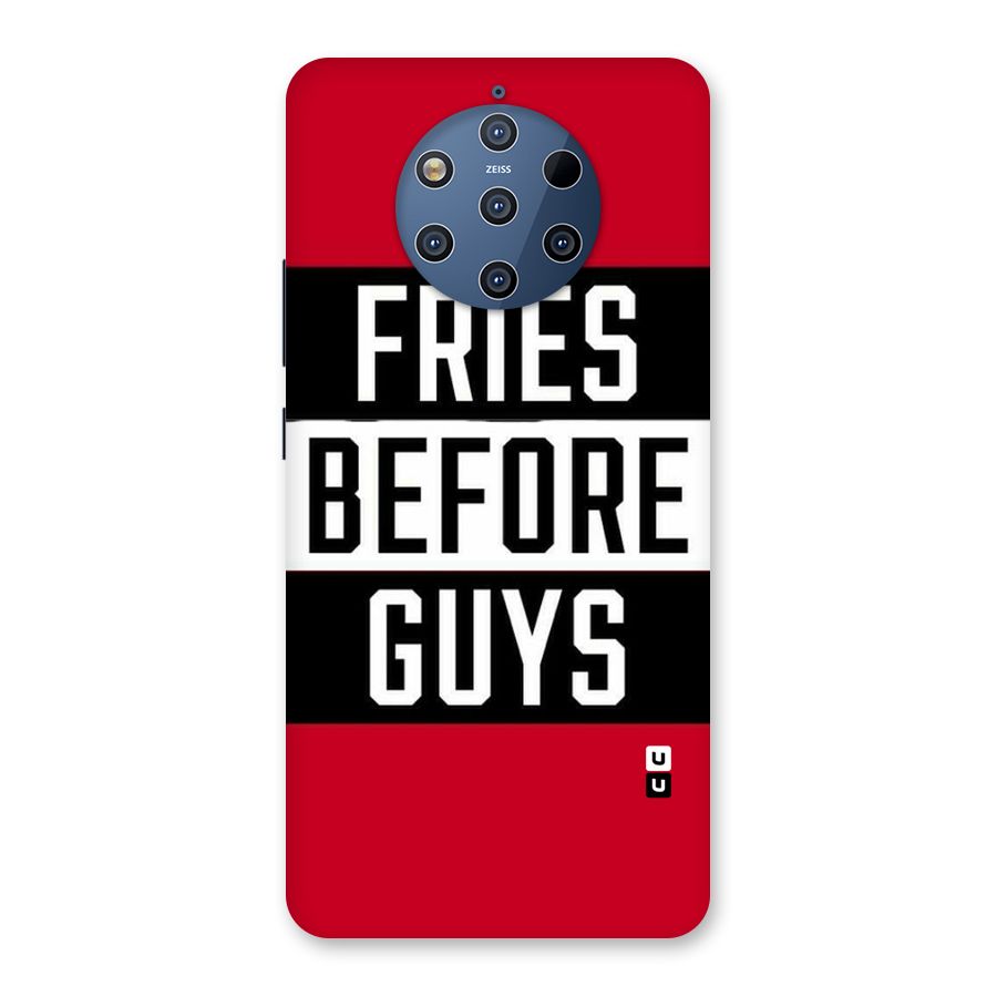 Fries Love Stripes Back Case for Nokia 9 PureView