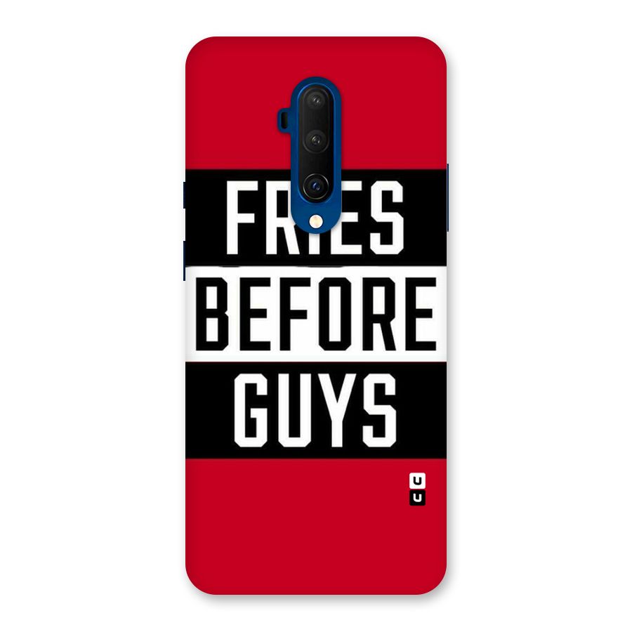 Fries Love Stripes Back Case for OnePlus 7T Pro