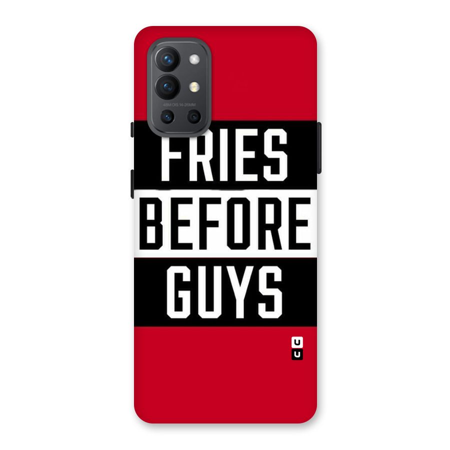 Fries Love Stripes Back Case for OnePlus 9R
