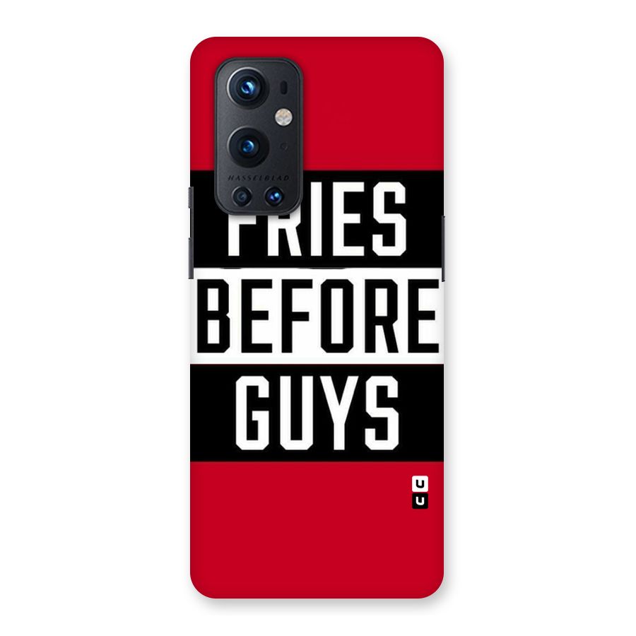 Fries Love Stripes Back Case for OnePlus 9 Pro