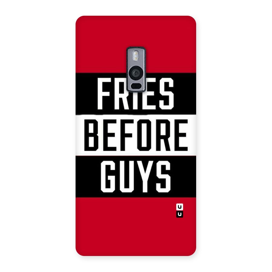 Fries Love Stripes Back Case for OnePlus Two