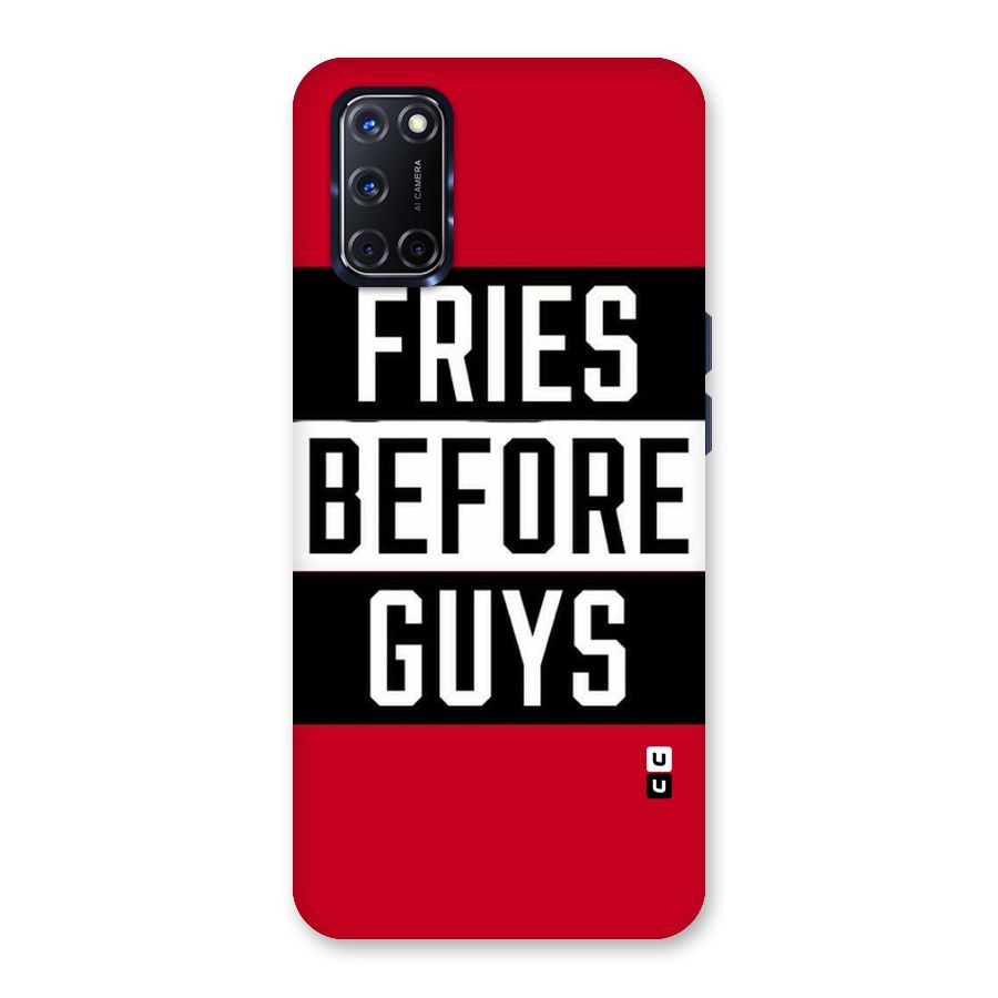 Fries Love Stripes Back Case for Oppo A52