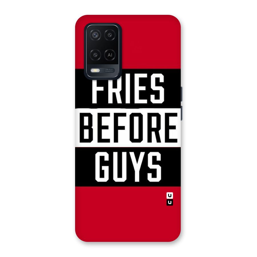 Fries Love Stripes Back Case for Oppo A54