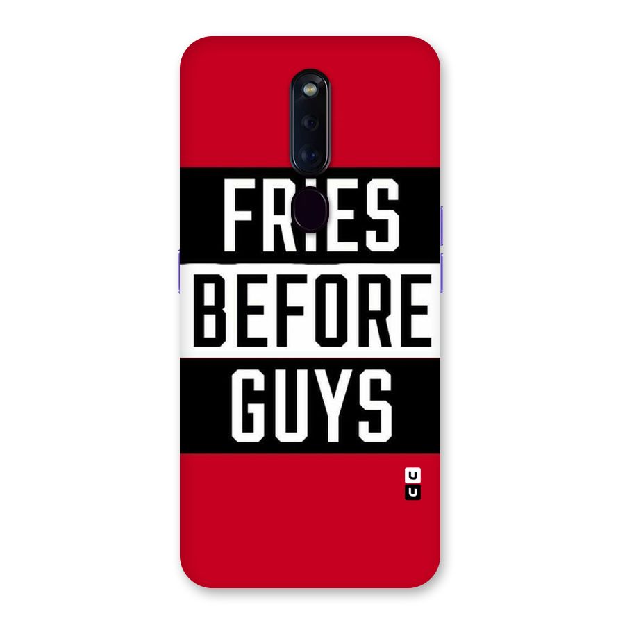 Fries Love Stripes Back Case for Oppo F11 Pro