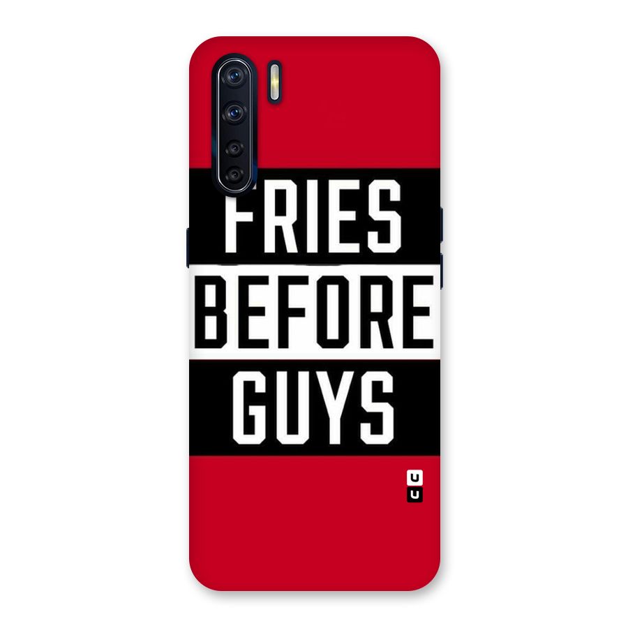Fries Love Stripes Back Case for Oppo F15