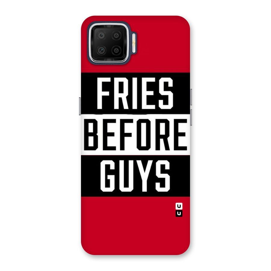 Fries Love Stripes Back Case for Oppo F17