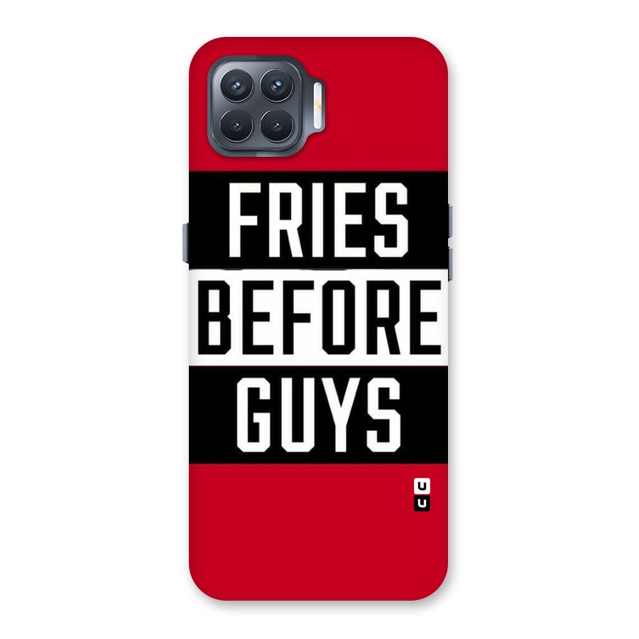 Fries Love Stripes Back Case for Oppo F17 Pro