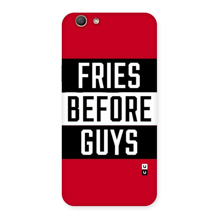 Fries Love Stripes Back Case for Oppo F1s