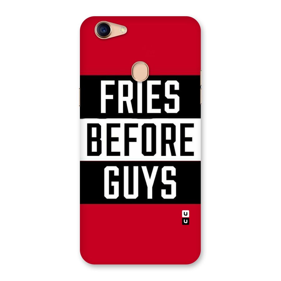 Fries Love Stripes Back Case for Oppo F5