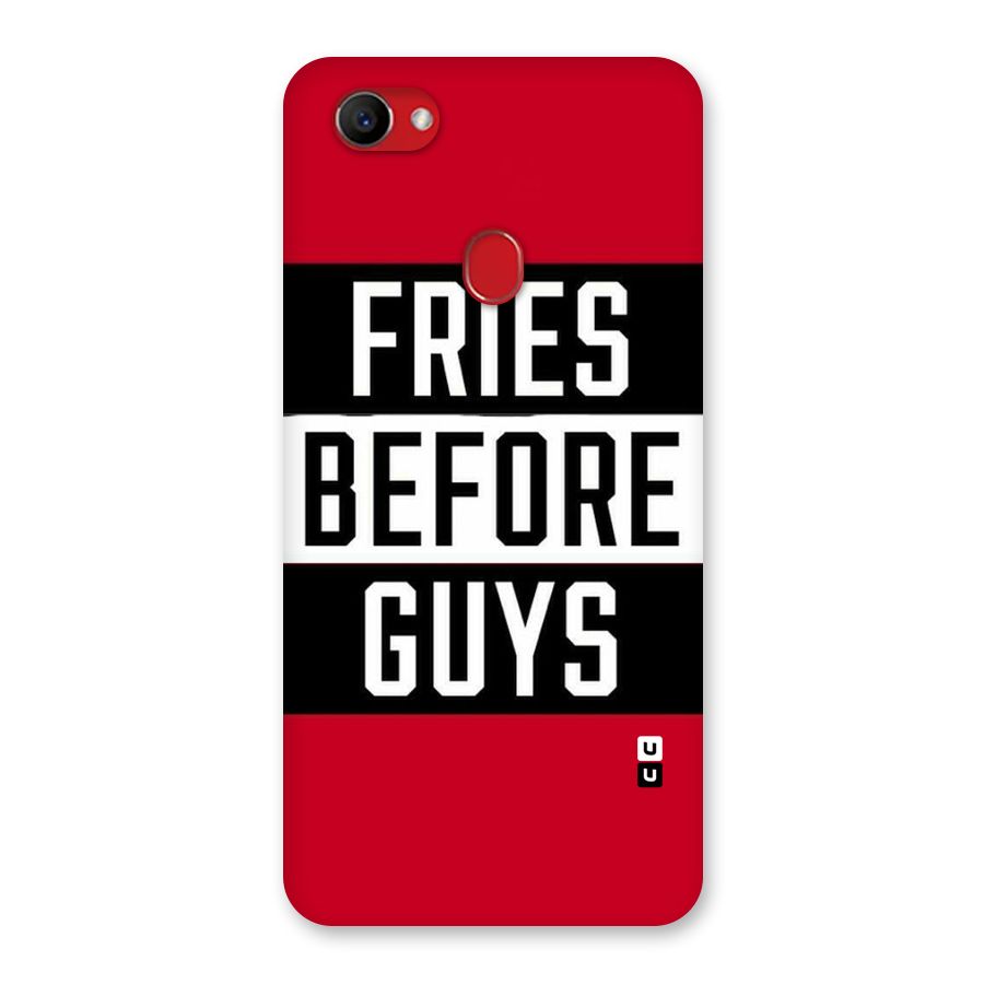 Fries Love Stripes Back Case for Oppo F7