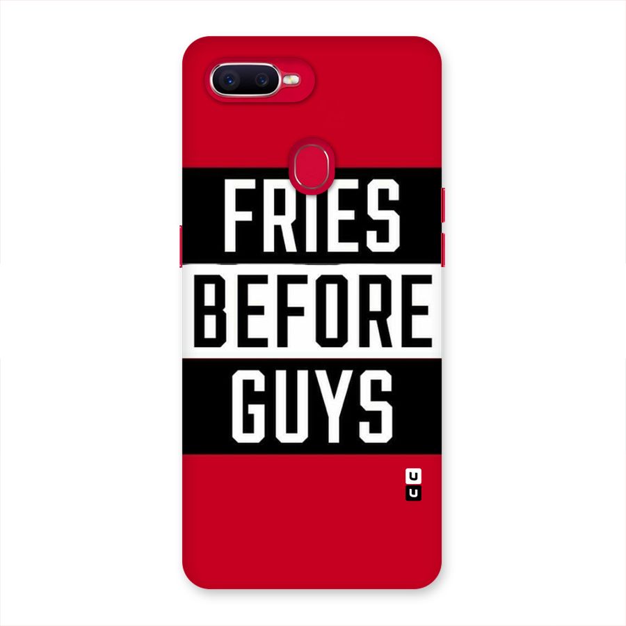Fries Love Stripes Back Case for Oppo F9 Pro