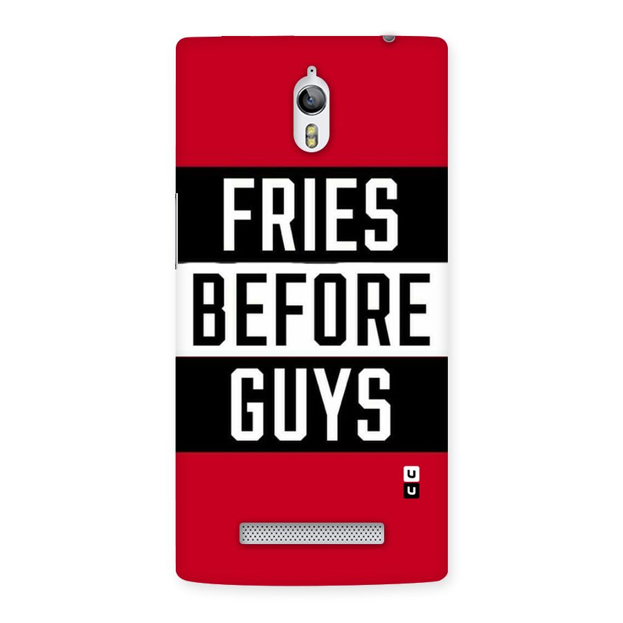 Fries Love Stripes Back Case for Oppo Find 7
