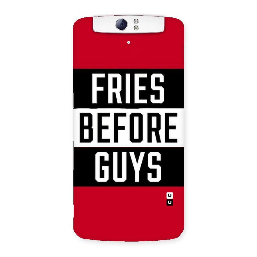 Fries Love Stripes Back Case for Oppo N1