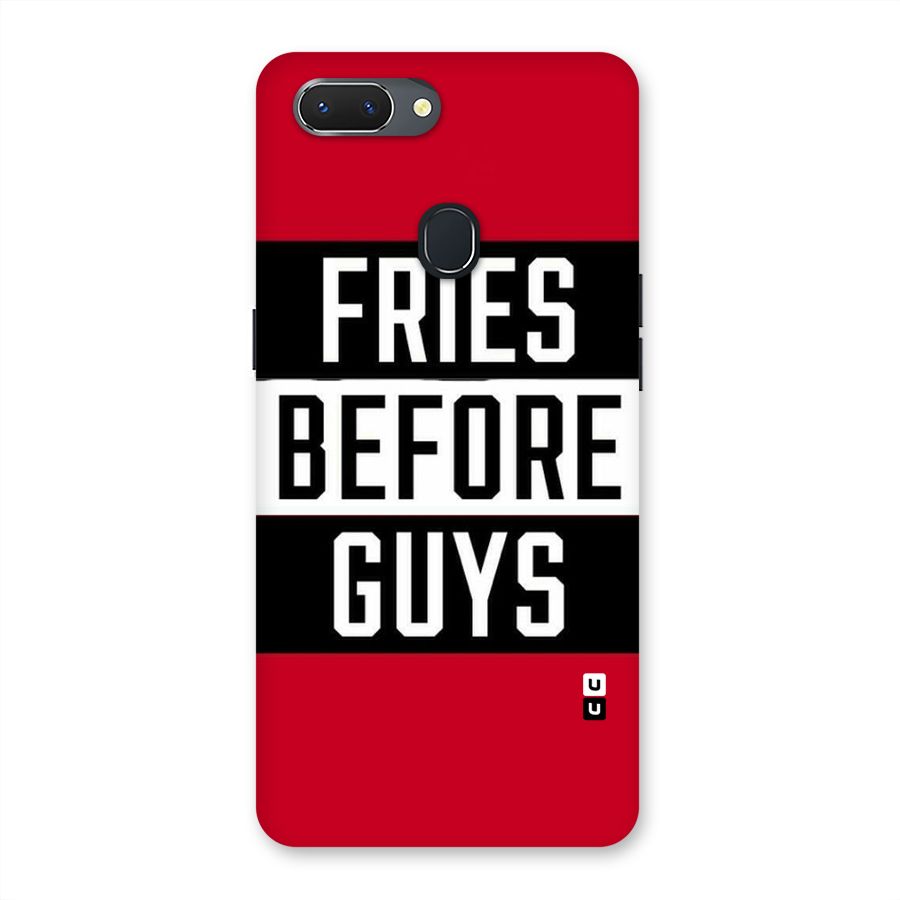 Fries Love Stripes Back Case for Oppo Realme 2