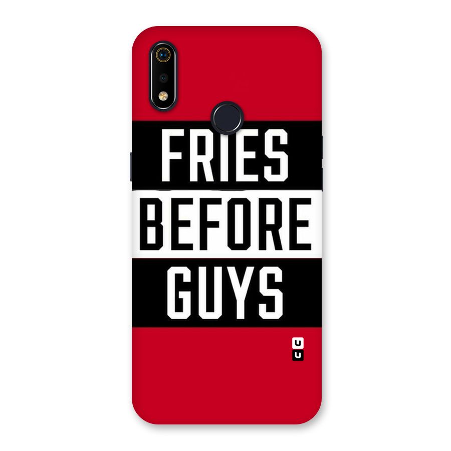 Fries Love Stripes Back Case for Realme 3i