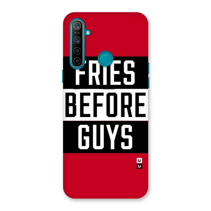 Fries Love Stripes Back Case for Realme 5i