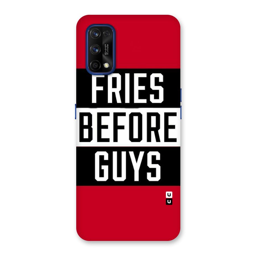 Fries Love Stripes Back Case for Realme 7 Pro