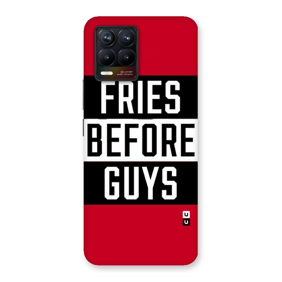Fries Love Stripes Back Case for Realme 8