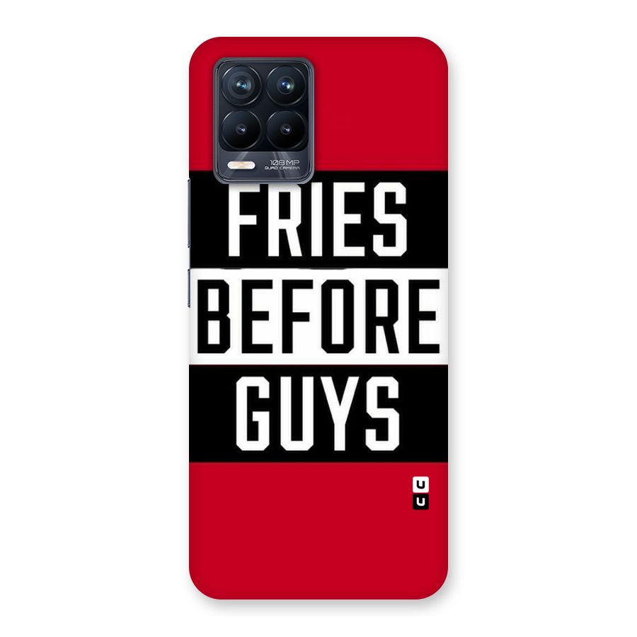 Fries Love Stripes Back Case for Realme 8 Pro