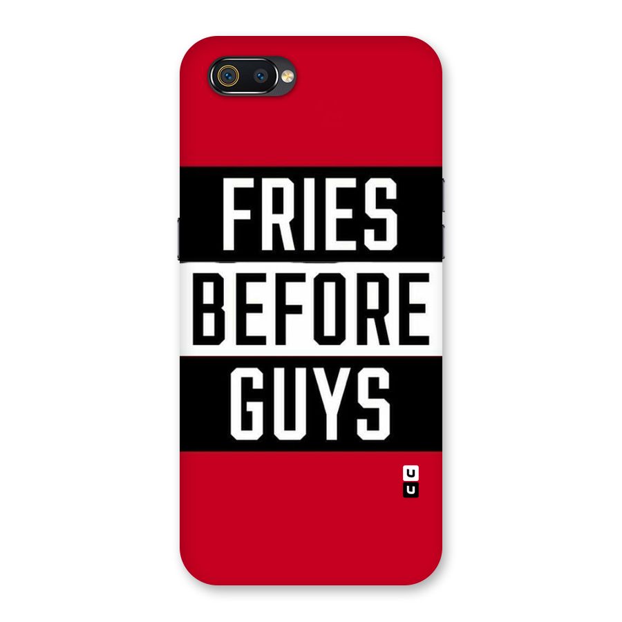 Fries Love Stripes Back Case for Realme C2