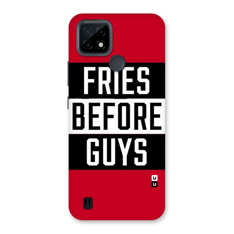 Fries Love Stripes Back Case for Realme C21
