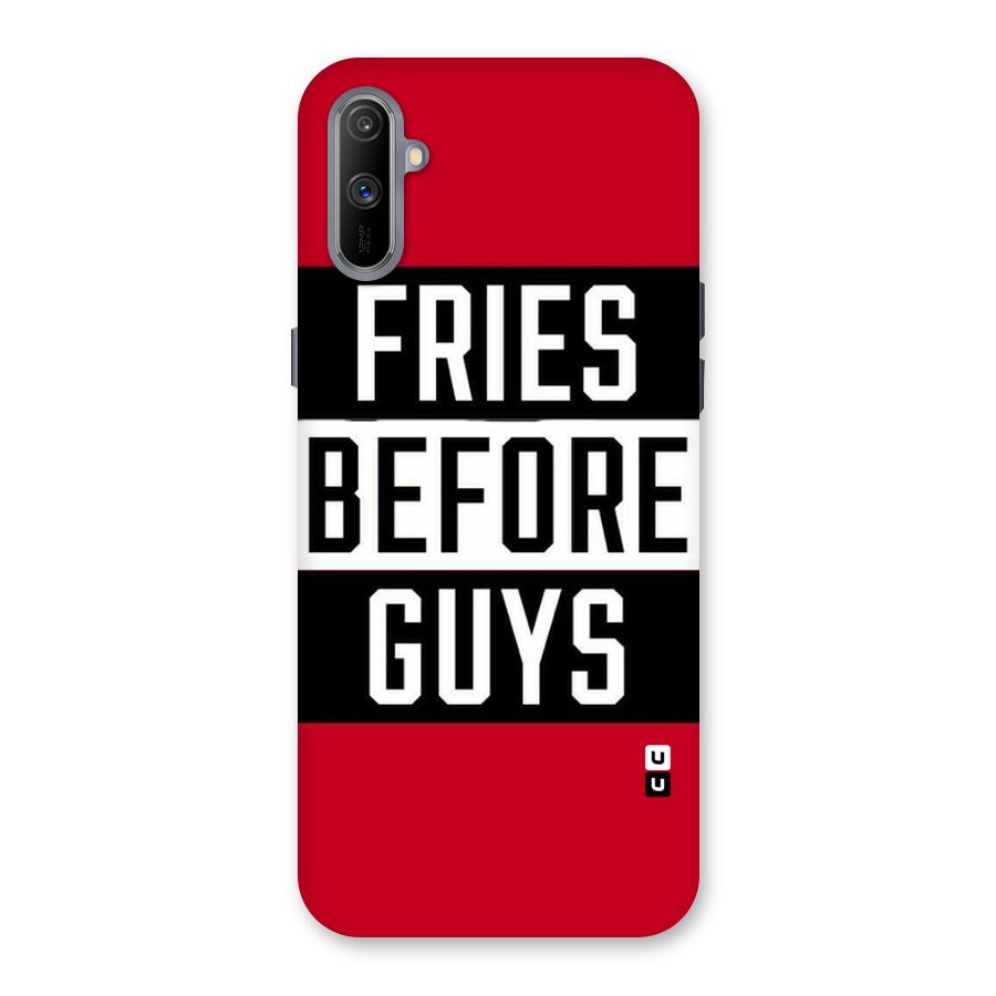 Fries Love Stripes Back Case for Realme C3