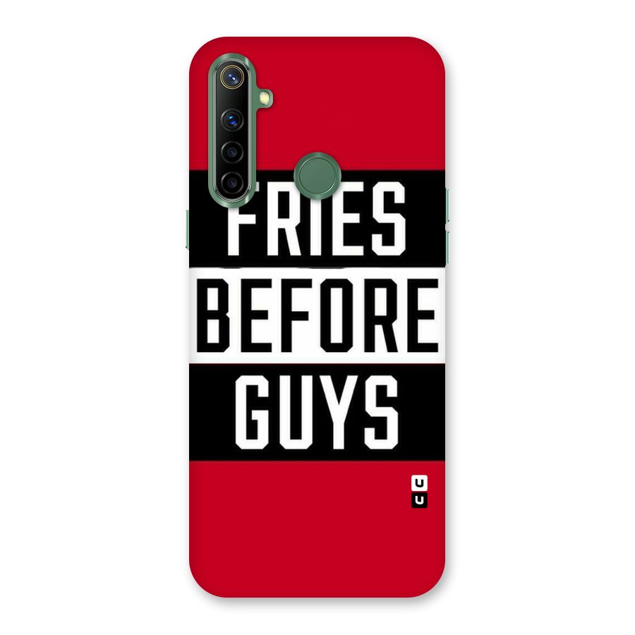Fries Love Stripes Back Case for Realme Narzo 10