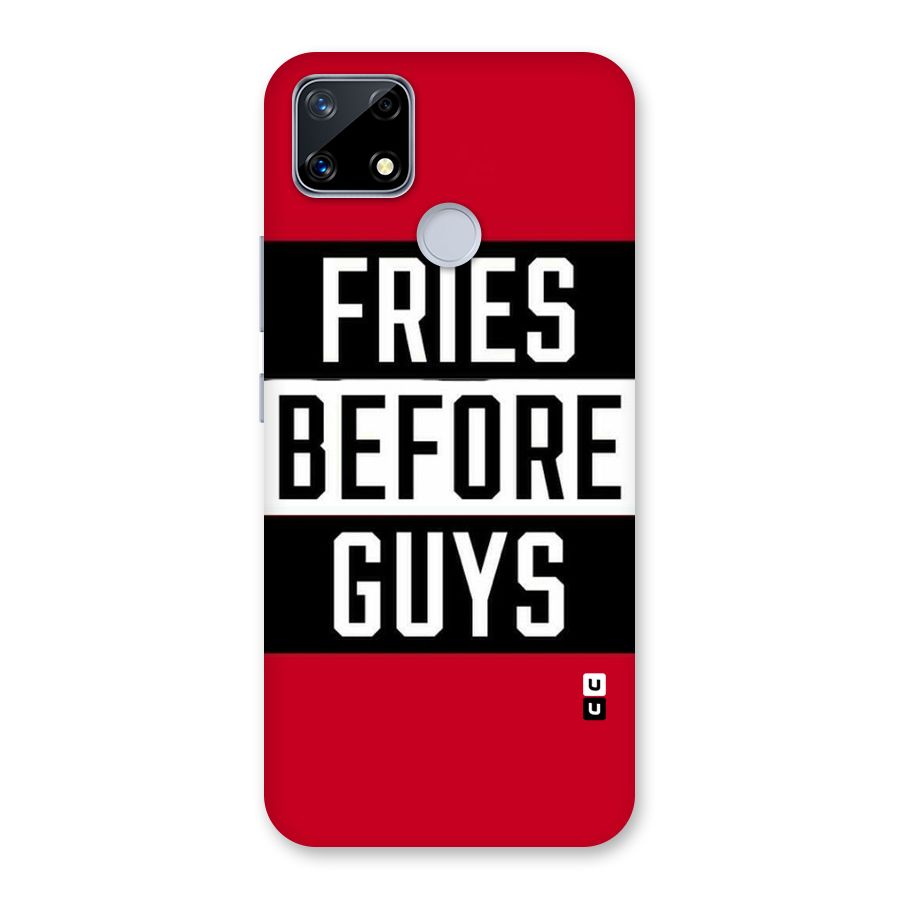 Fries Love Stripes Back Case for Realme Narzo 20